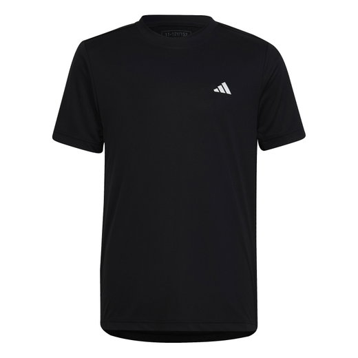 adidas Tennis-Tshirt Club 3-Streifen schwarz Jungen
